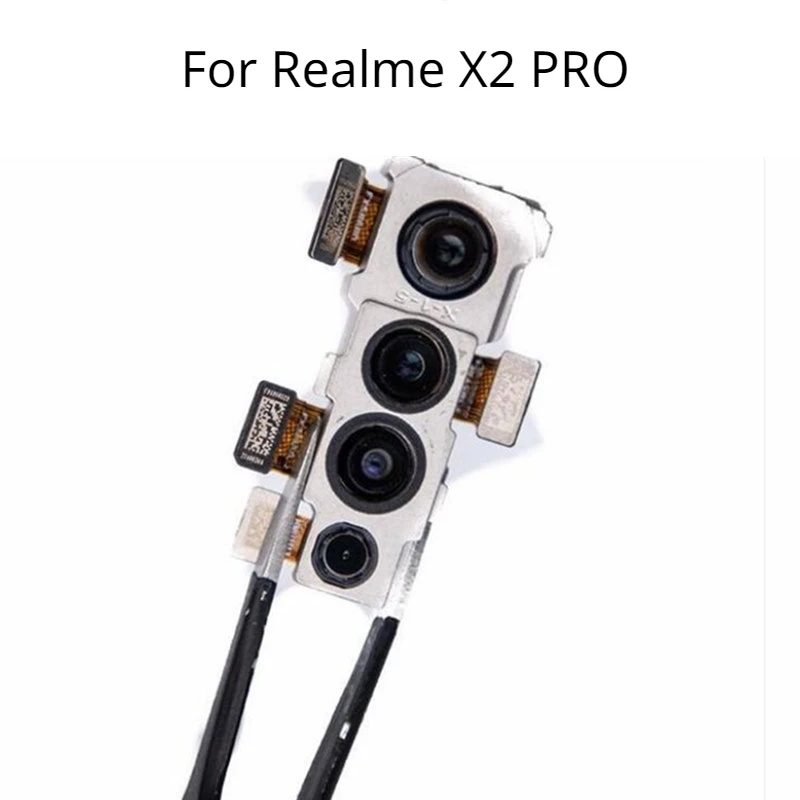 Imagem -02 - Módulo da Câmera Traseira Principal Peças de Reposição Cabo Flex para Realme x2 Pro