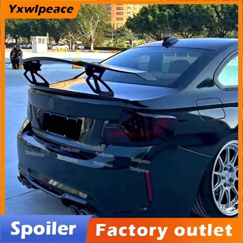 

ABS Glossy Black GTS-V Style Rear Trunk Lip Spoiler Wing For BMW F80 M3 E92 E46 F82 M4 M5 M6 F22 F30 F32 F33 F36 G20 G30 2014-UP