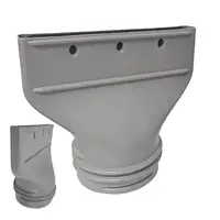 Kit de ventilation de fenêtre de climatiseur Portable, coupleur de tuyau d'échappement AC pour adaptateur de Joint de tuyau de 130mm/150mm de diamètre, tuyau d'extension 1.5m 1