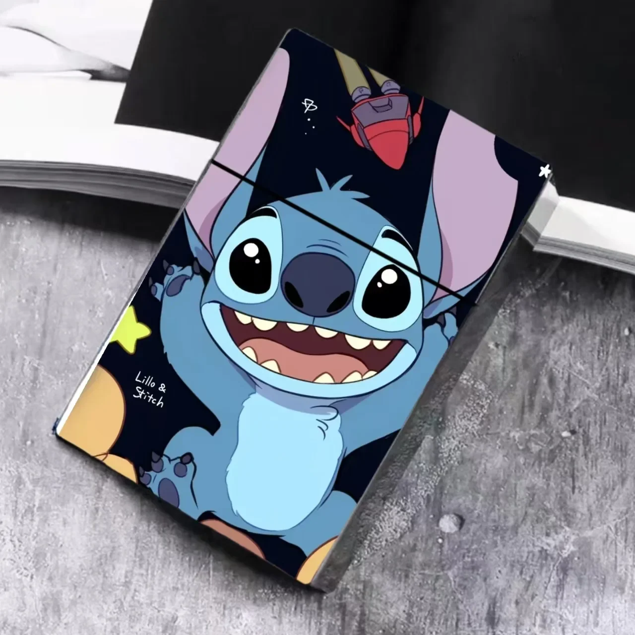 ليلو وستيتش علبة السجائر عمل شخصيات كرتونية لطيف بناتي القلب علبة السجائر لطيف الدخان الحلي الهدايا