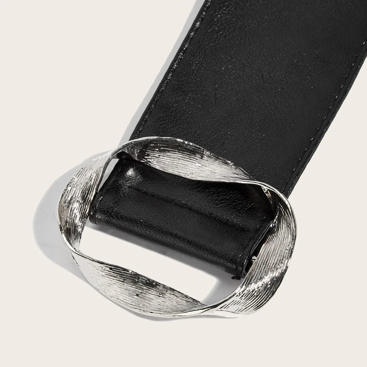 المرأة خمر الأسود بولي Leather الجلود الشرير شرابة مشد الإناث Cummerbund معطف حزام فستان Decration حزام عريض J1354