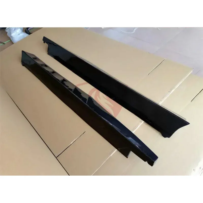 Body Skirts For Lamborghini Aventador LP700 LP720 LP750 Ni Style Side Panels Body Skirts Kit lip Cover Carbon Fiber