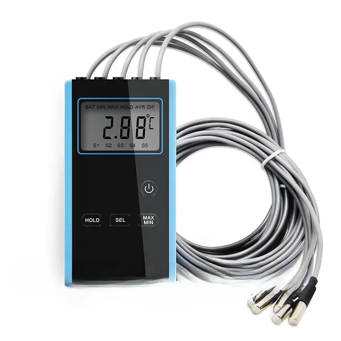 

High precision electronic multi-point thermometer OYTM-5S portable multi-probe thermometer for laboratory use