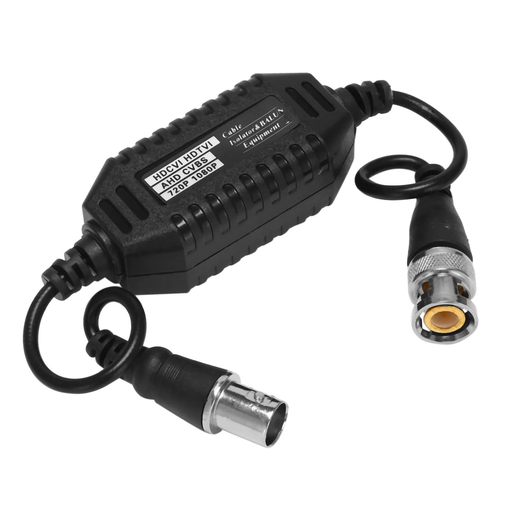 ELECT-3X Coaxial Video Ground Loop Isolator Balun BNC Male To Female For CCTV Camera