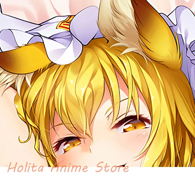 Dakimakura Anime Yakumo Ran Touhou Double-sided Print 2WAY Life-size Body Pillow Cover Pillowcase