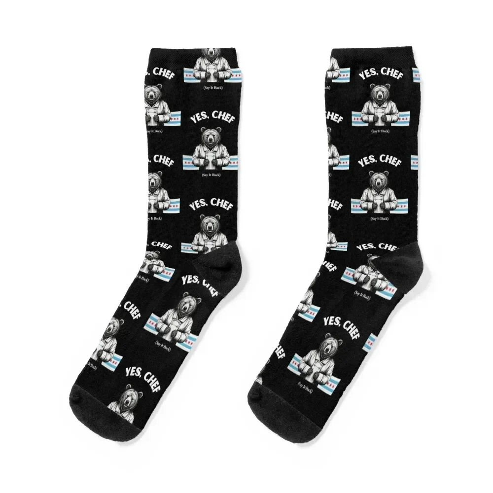 The Bear Tv Show Yes Chef Socks Climbing Men's heated tennis Socks Woman Men's