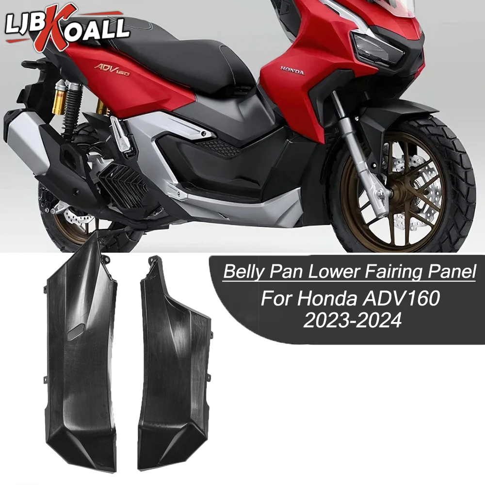 

For Honda ADV160 Belly Pan Lower Engine Spoiler Fairing Panel Side Cover ADV 160 2023 2024 Frame Guard ProtectorMotorcycle Parts