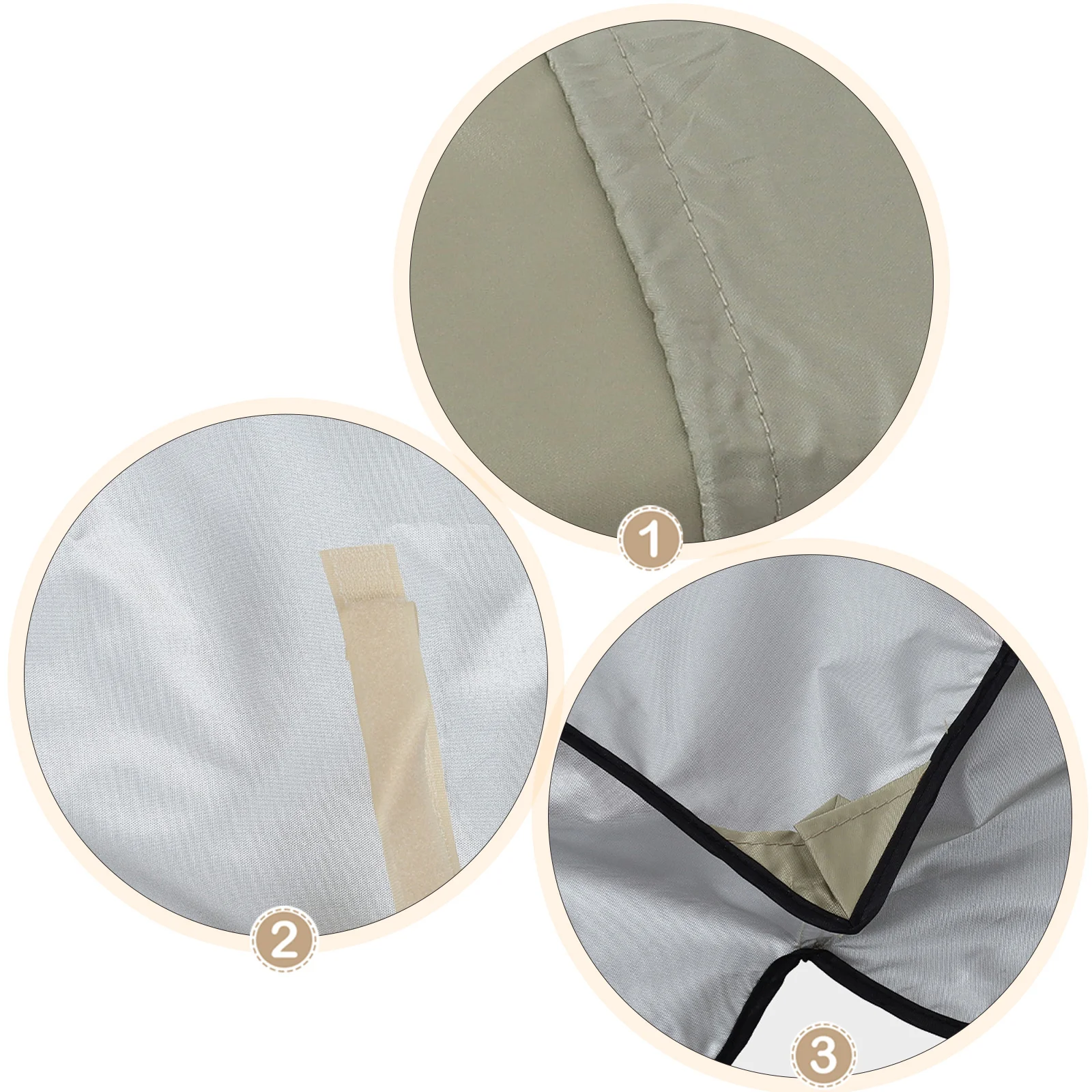 

1Pcs Outdoor Garden Swing Cover Waterproof Durable Weatherproof Protector Dustproof Protective Cover Swing Protector