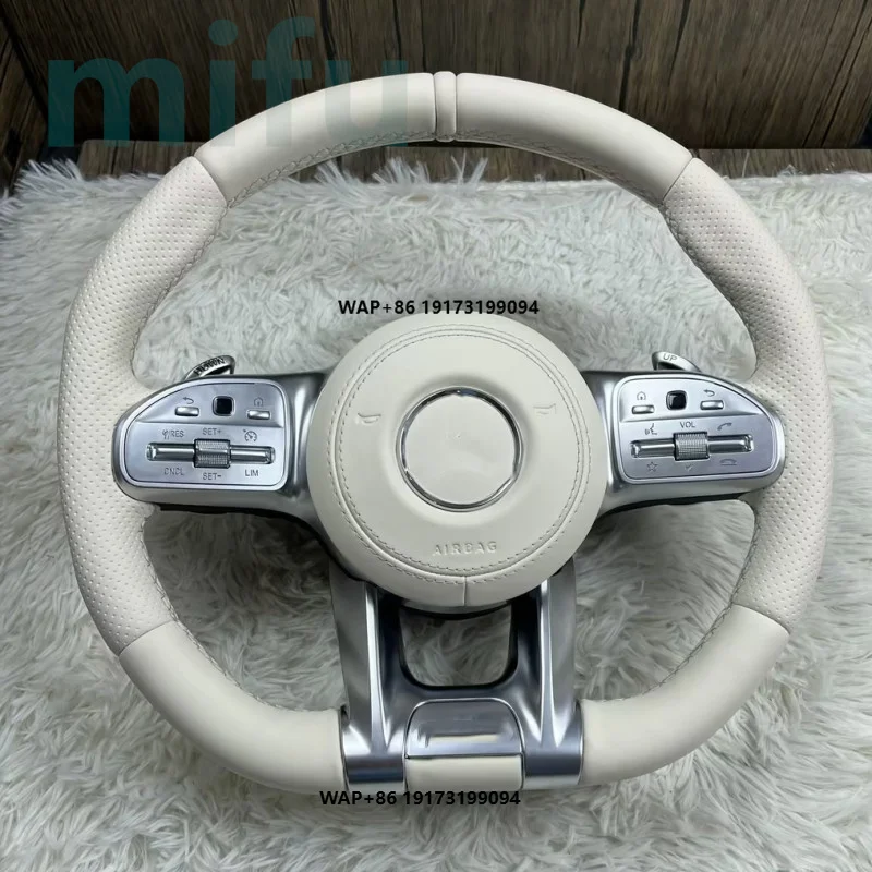 

For AMG Series A-Class B-Class C-Class E-Class Customized Carbon Fiber Steering Wheel Assembly Full Interior
