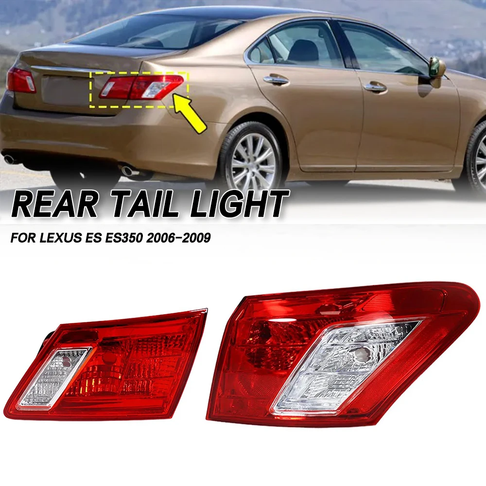 

Left/Right Side Car Tail light Rear Bumper Light Stop Brake Lamp Turn Signal Warning For Lexus ES ES350 2006 2007 2008 2009
