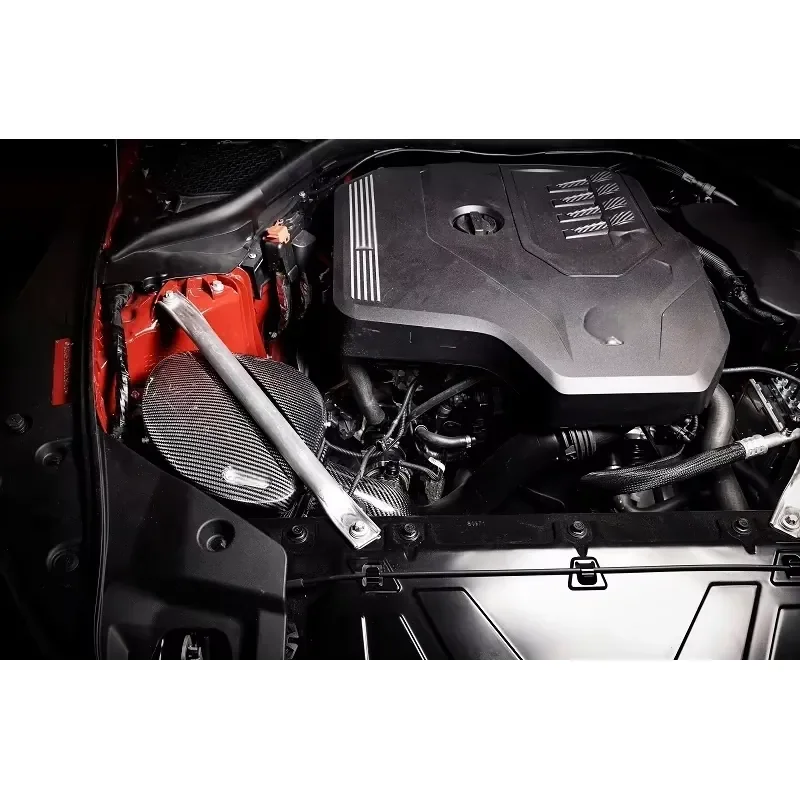 【Factory Wholesale 2026】 19- the Smoothest and High Performance Real Dry Carbon Car air Filter Intake Pipe for B48 G29 Z4