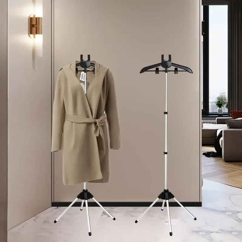 Standing Garment Steamer Rack With Handheld Ironing Board 160cm Adjustable Clothes Steamer Rack Ironing Bracket Free Clothe Rack