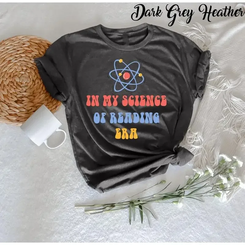 In My Science of Reading Era T Shirt Teacher Readers for Birthday Bookish School Librarian Book Lover