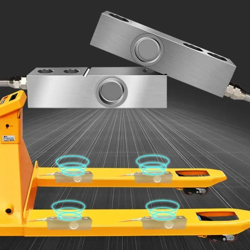 New  Electronic Forklift Scale Truck Weighing Ground Cattle Belt Printing Explosion-proof Manual Hydraulic Pallet