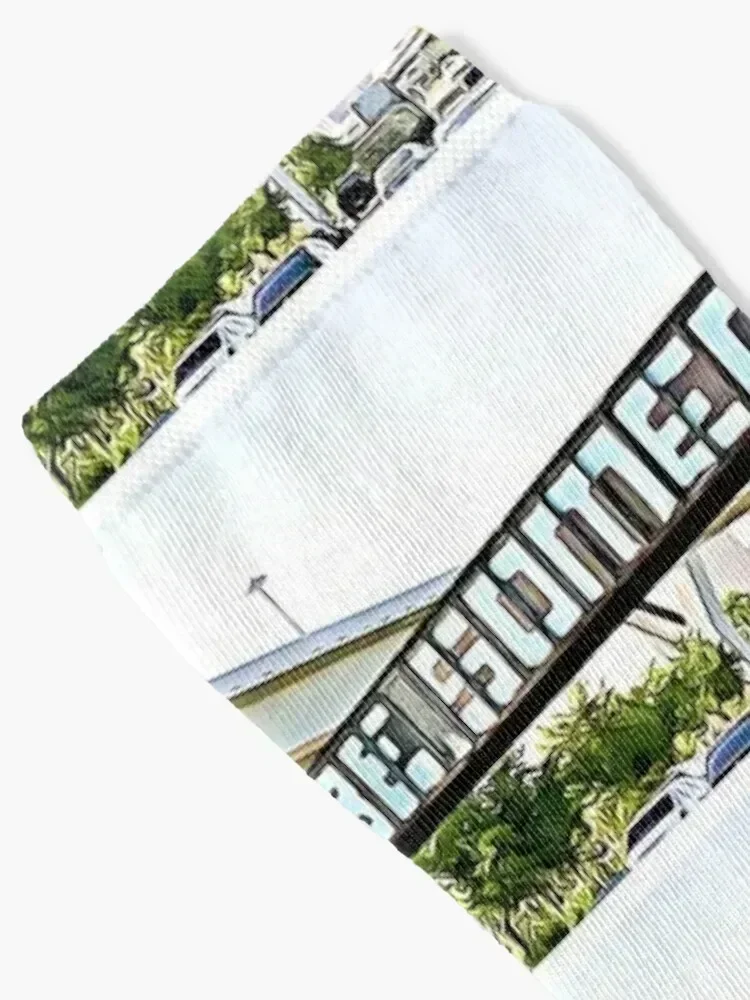 Houston: Be Someone pt. 2 Socks Wholesale sports stockings christmas gift christmas stocking Socks Female Men's