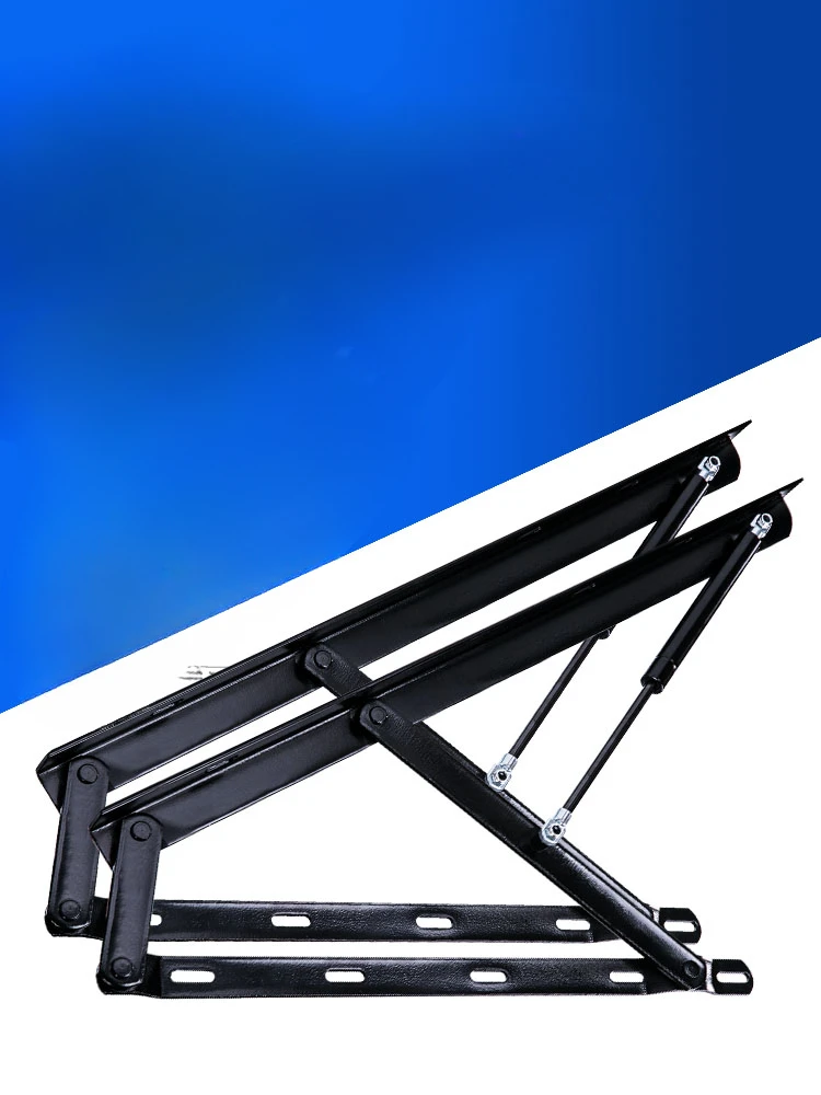 Double Bed Frame Support Rod Heavy-Duty Bed Air Support Hydraulic Rod Bracket High Box Bed Box Lifting Jack Lifting Air Pressure