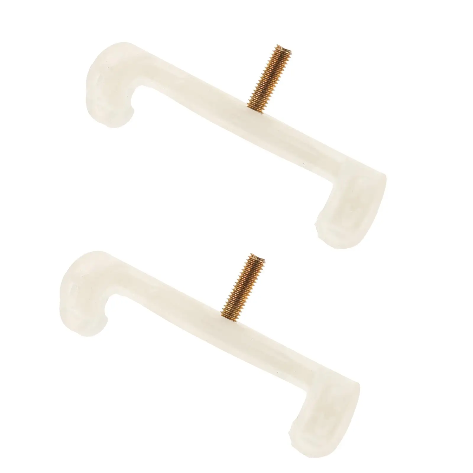 

2 Pcs Violin Parts Shoulder Accessories Chin Decorative Support Simple Accessory Pad Playing Mute