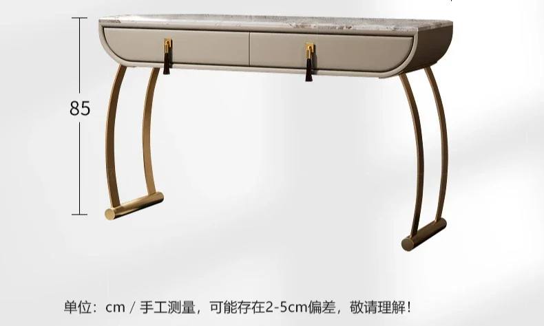 

Light luxury entrance cabinet living room large flat layer fashionable marble sofa back a few entrance tables