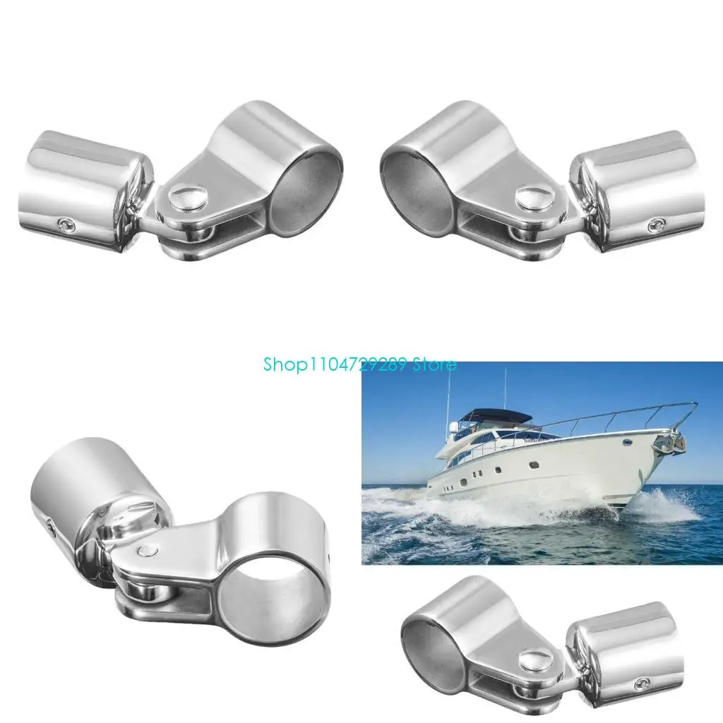 D8KE – ensemble raccords matériel supérieur Bimini en acier inoxydable, 7/8 1", capuchon d'extrémité à œil supérieur