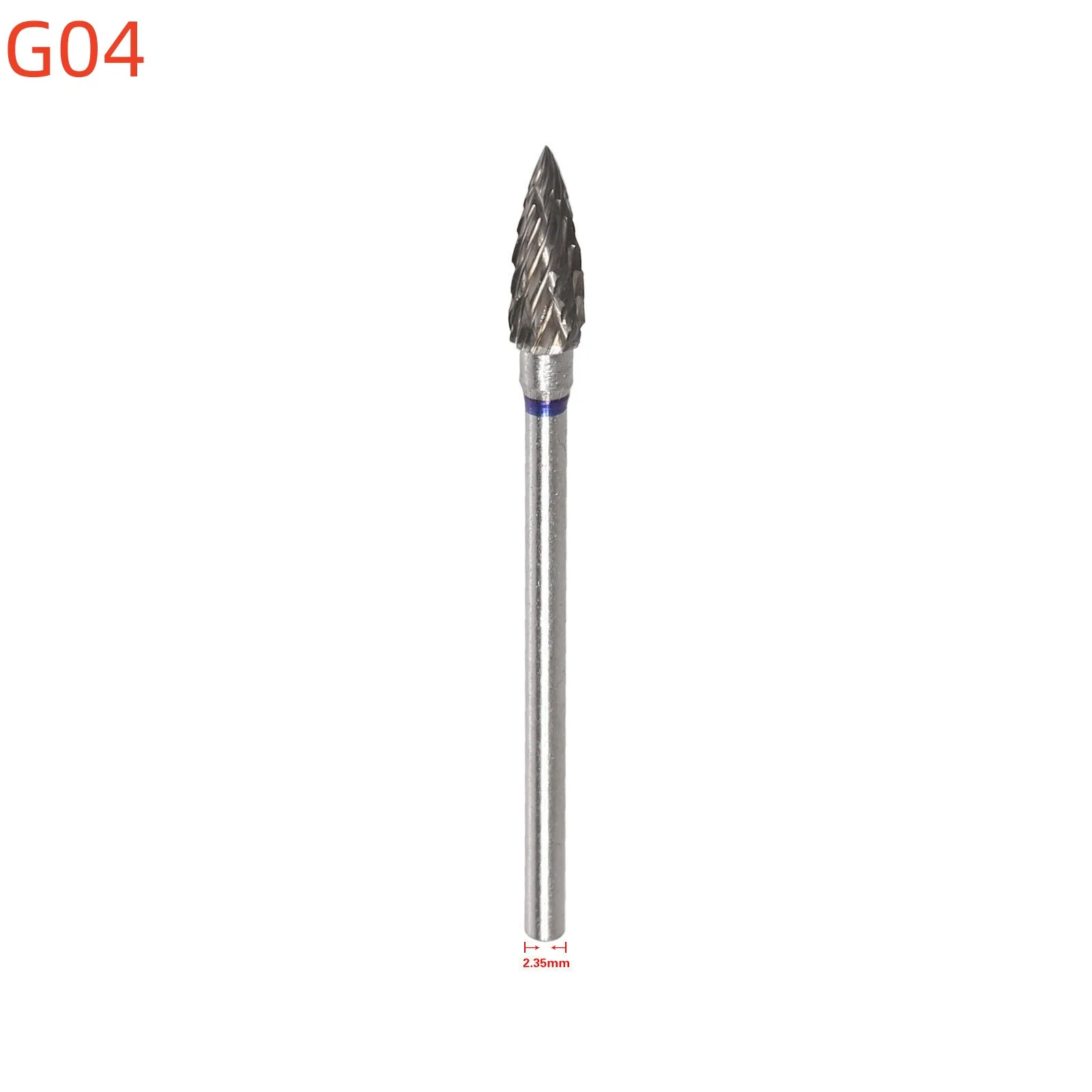 10Types Dental Lab Polishing Bur Drills Tungsten Steel Carbide Burs 2.35MM