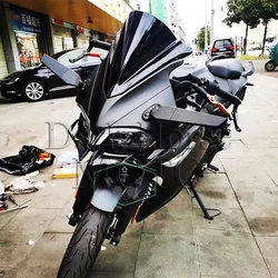 Motorcycle Windshield Modification Accessories Heightened Competitive Front Windshield FOR VOGE 300 RR LX300GS-B