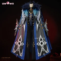 UWOWO Collab Series:Capitano Cosplay Game Genshin Impact Fatui Harbingers Il Capitan Cosplay Costume New Outfit Halloween Cos