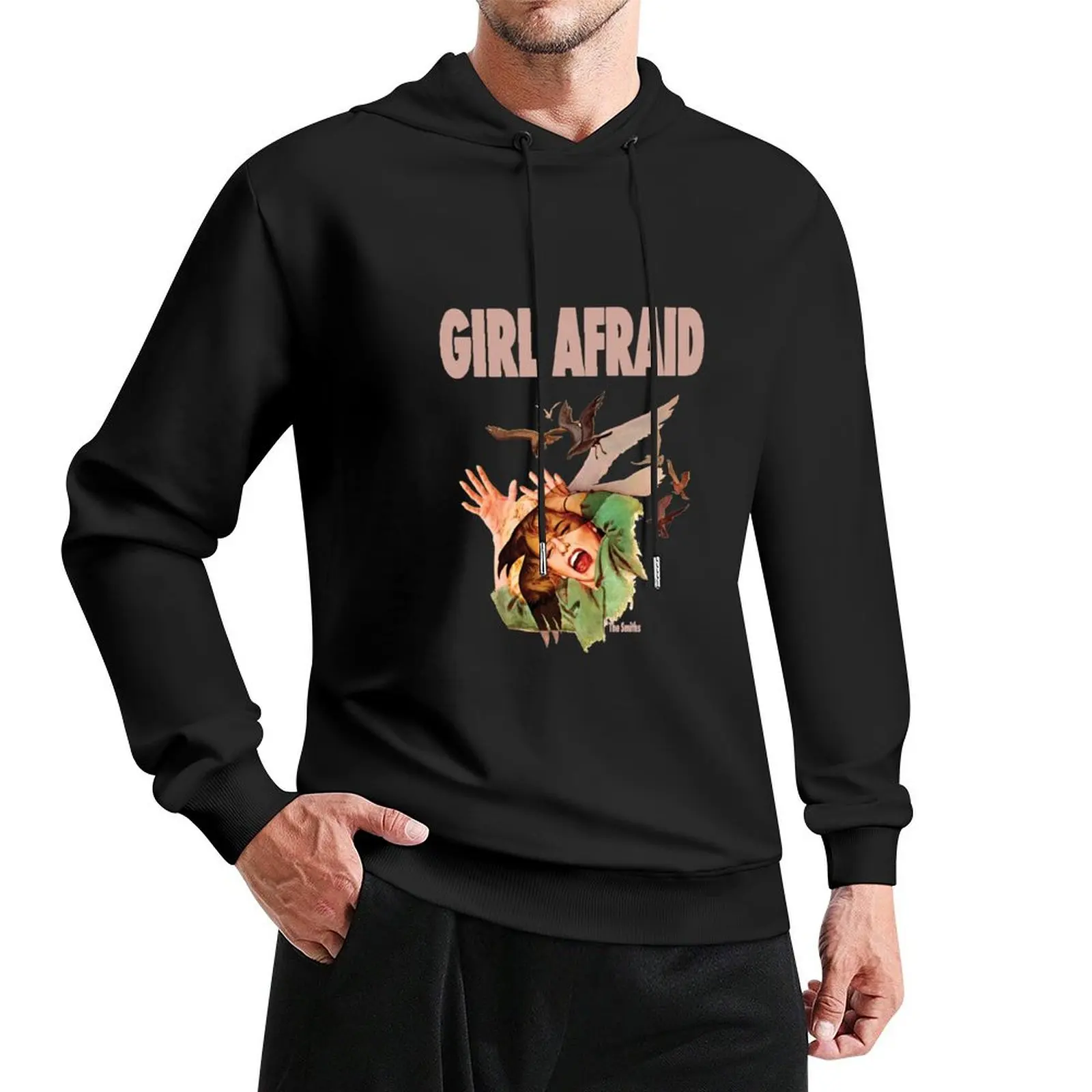 

Girl Afraid - The Smiths Pullover Hoodie men clothing mens designer clothes hoodie men