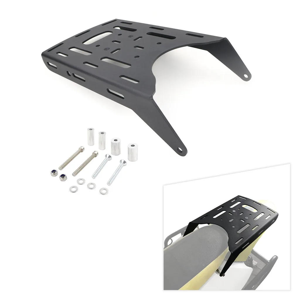 

Rear Luggage Fender Luggage Rack Cargo Saddlebag Holder Shelf Bracket DRZ400 S/SM DRZ400SM DRZ400E 2000-2024 For Suzuki