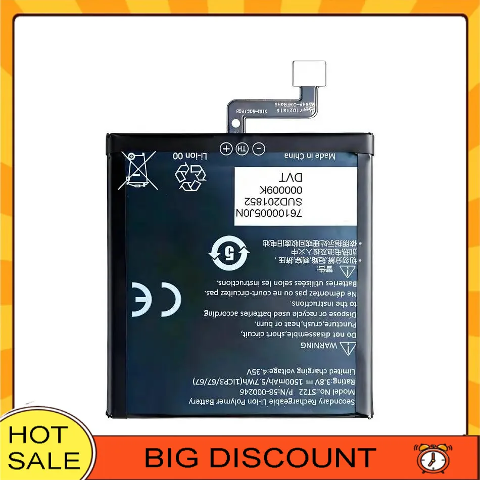 

Безопасный аккумулятор для планшета 1500 мАч для Amazon Kindle Paperwhite 4 2018 ST22