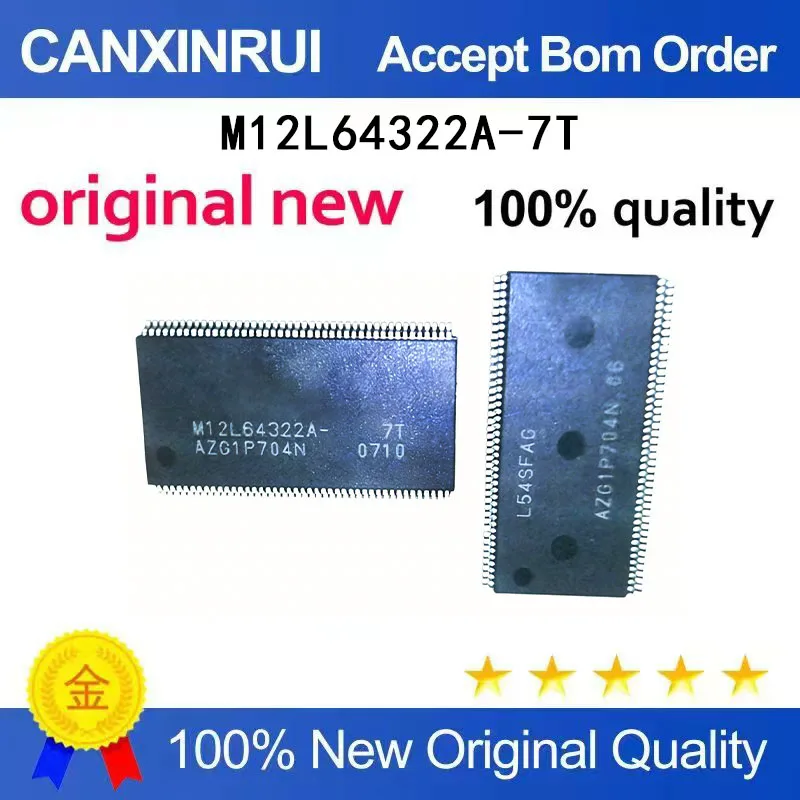 

(5-100 Pieces) Storage chip M12L643222A-7T M12L64322A SMT TSSOP86 brand new in stock