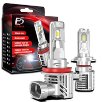 2x E5 Auto Headlamp H7 35W H4 9003 Hi Lo Beam HB3 9005 HB4 9006 H8 H11 LED Car Headlight Bulb  12V  White
