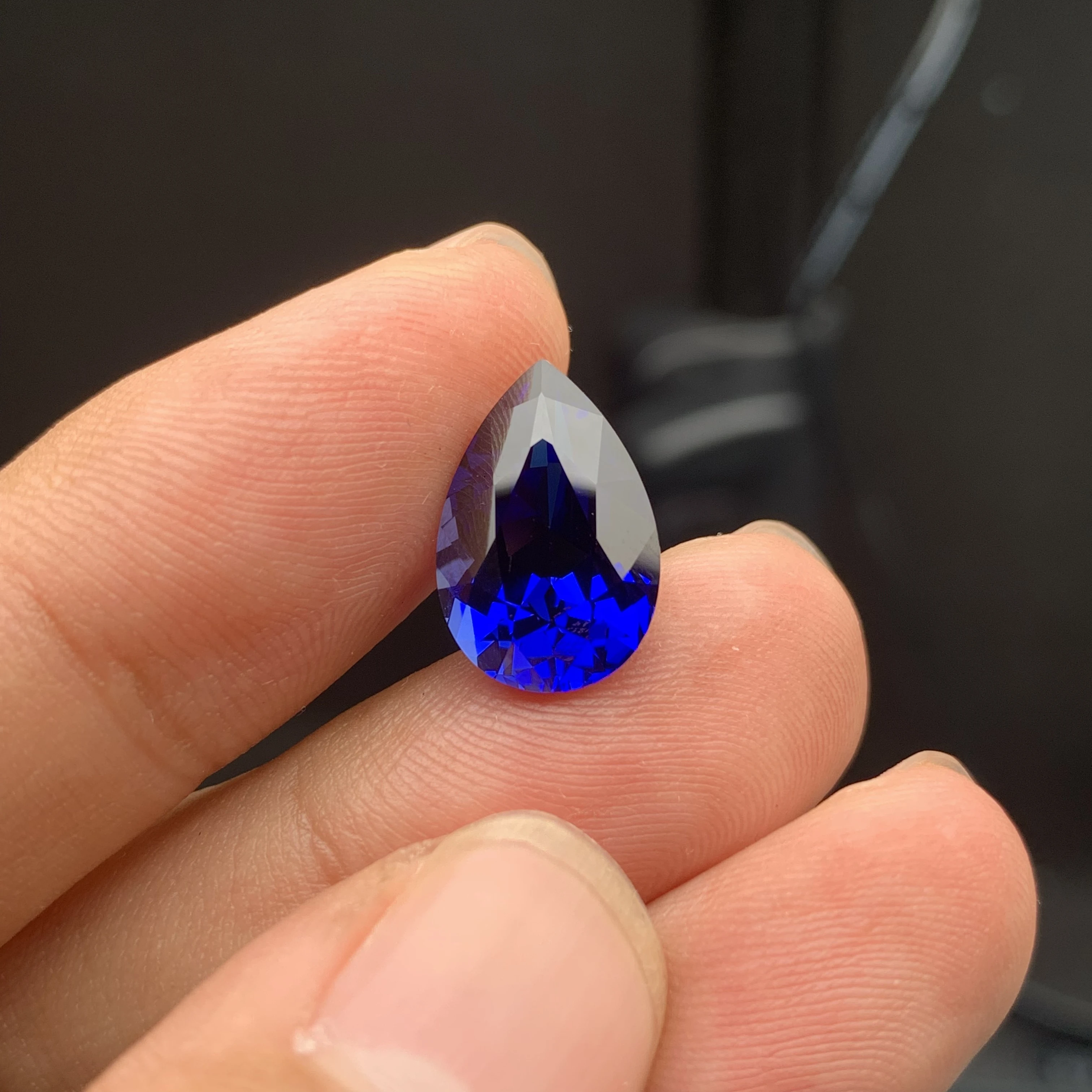 

Pirmiana New Fashion 10x15mm 7ct Plus Czochralski Method Lab Grown Royal Sapphire Loose Gemstone For Jewelry Rings Making