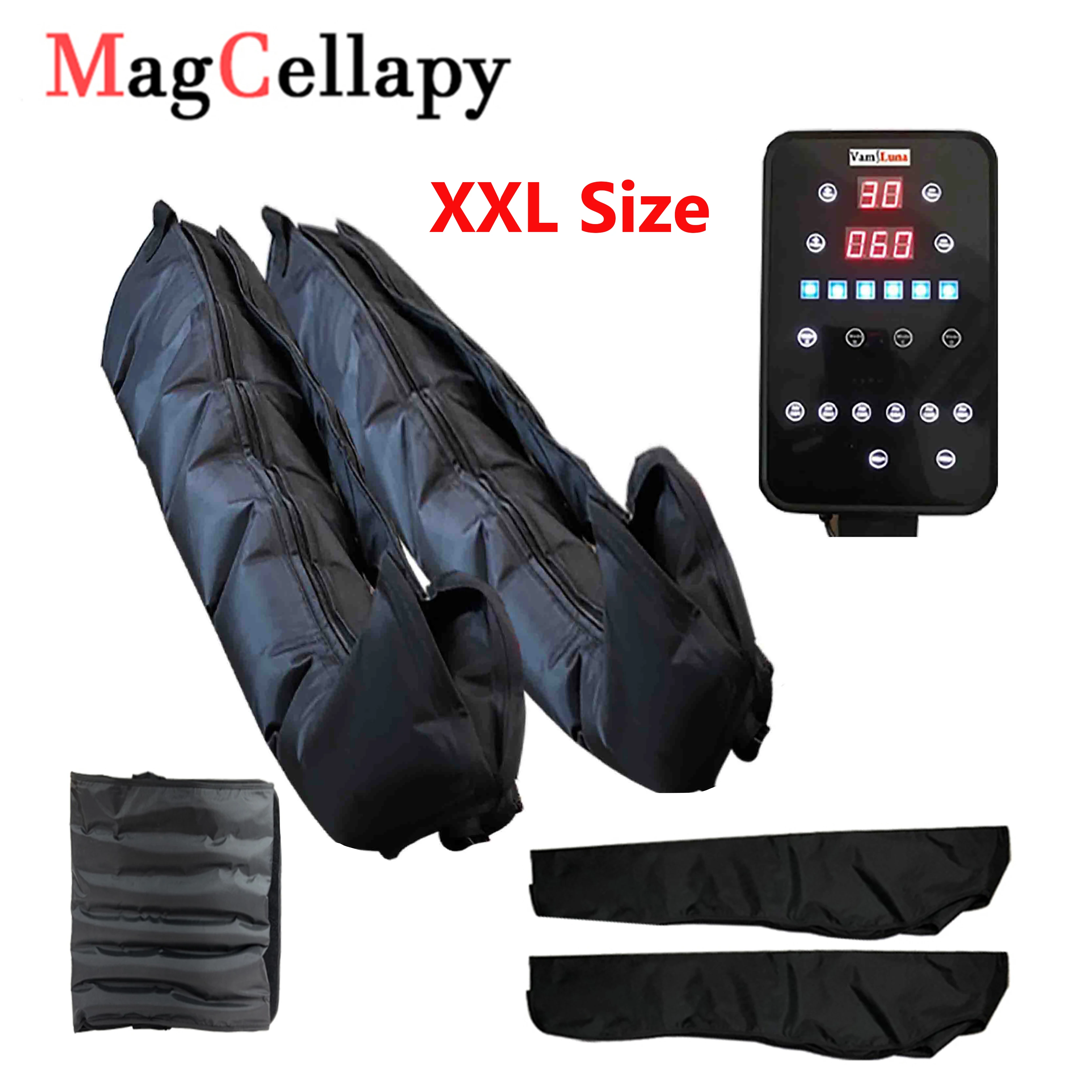 XXL Size Full Set Air Compression Leg Massage Pressotheray Recovery Boot Sequential Compression Device Blood Circulation Machine