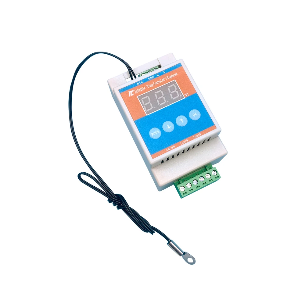 Imagem -02 - Controle de Temperatura ac Fan Regulação de Velocidade do Motor Interruptor Termostato Gabinete do Chassi Aquecimento Comunicação Rs485 ac 220v 110v