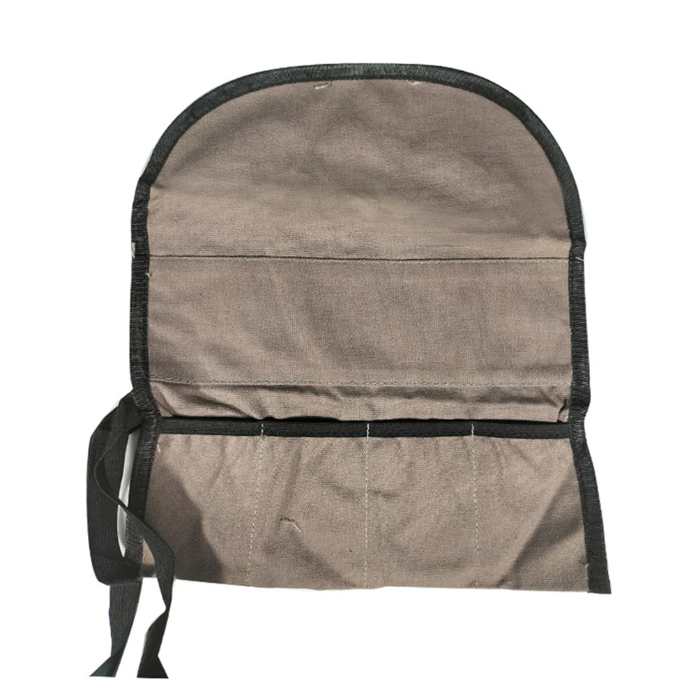 Confrontal-Sac de rangement pour outils, pocommuniste multiples, Poudres enroulables, Sacs à outils en toile pour tournevis, Pince enroulée, Outil plat, Évaluation, 1PC