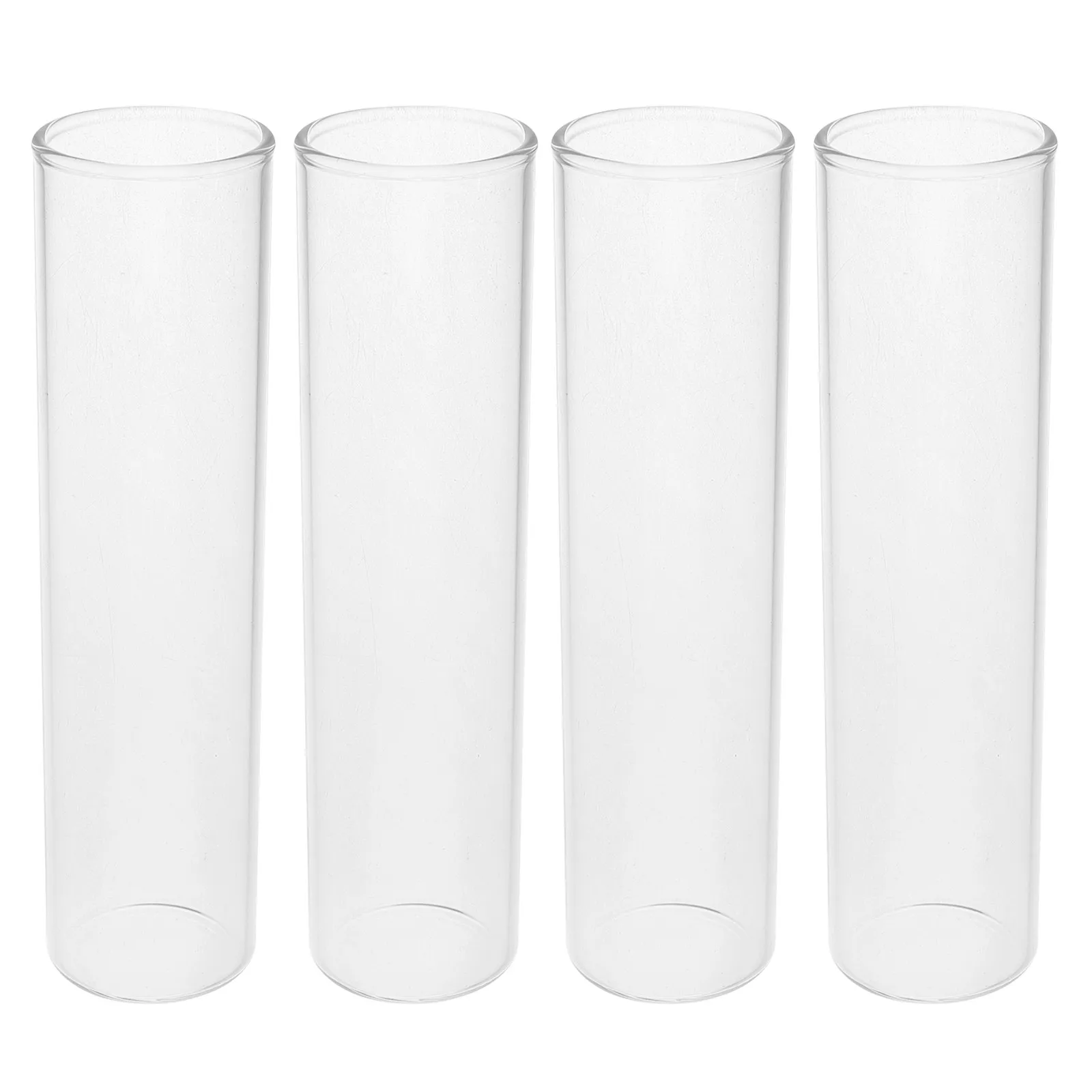 4 pcs Glass Flower Vase Home Decor Halloween Christmas New Year Decor Home Vase Flower Vases Glass Decor Vases Test