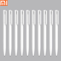 Original Xiaomi Gel Pen Mijia Mi Signing Pen Switzerland Refill Ballpoint Pens Japan Black Blue Ink Durable School writing pen