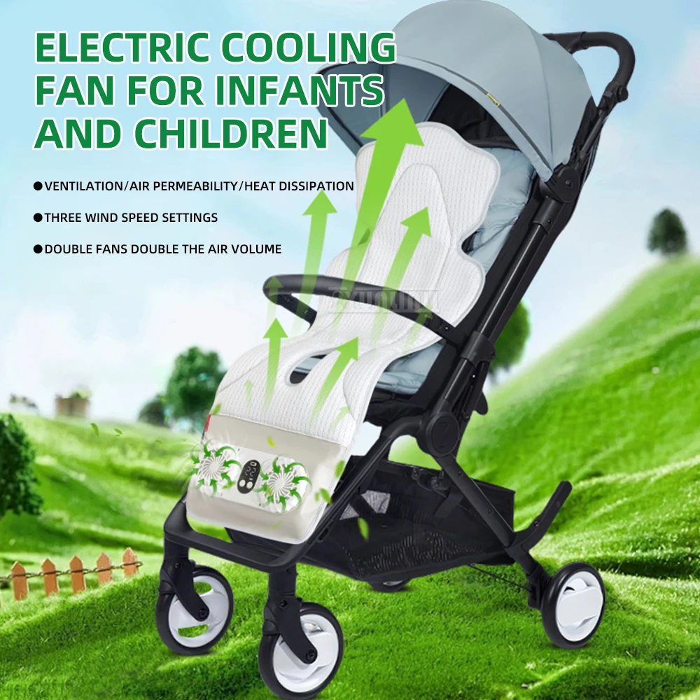 AKY-D7 беспроводной электрический вентиляционный коврик, подушка сиденья тележки, 3D прохладная и недобная ткань