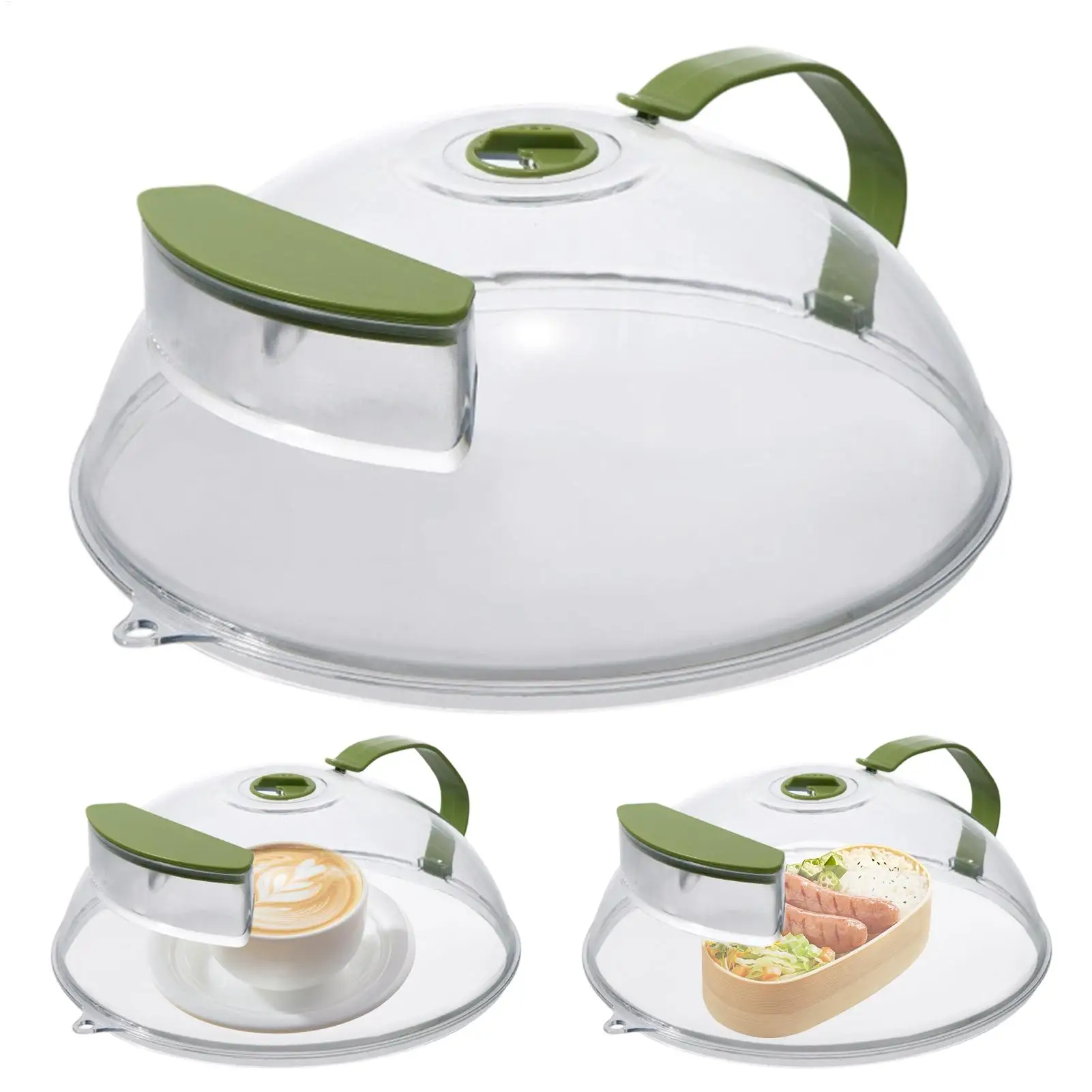 Microwave Splash Heating Cover High Temperature Resistant Water And Splash-Proof Kitchen Utensils Kitchen Organizers