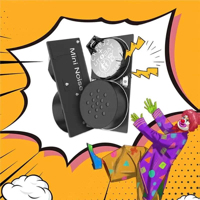 YSUN-Noise Maker 4 Pack Cricket Sound Effects Hidden Prank Device 7 Sounds Intervals Perfect For Halloween April Fool S Day