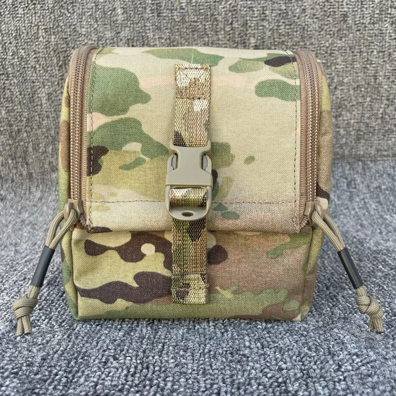 

Tactical NVG Pouch Airsoft Night Vision Goggles Battery Pouch Multicam 500D Molle Storage Bag Gear Accessory