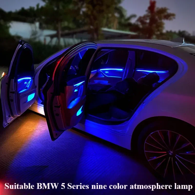 9-color ambient lighting  ELD lighting F10F11F18 BMW accessories without penetration  for BMW 5 Series