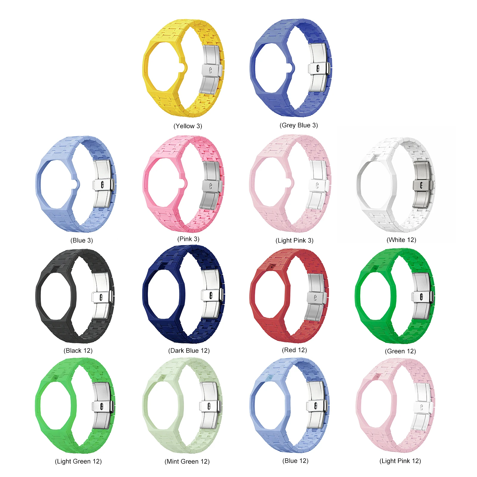 Ceramic Modification Kit for -X AP Royal POP Biomaterials Watch Case + bioceramic Strap Pocket Changer To Wristwatch