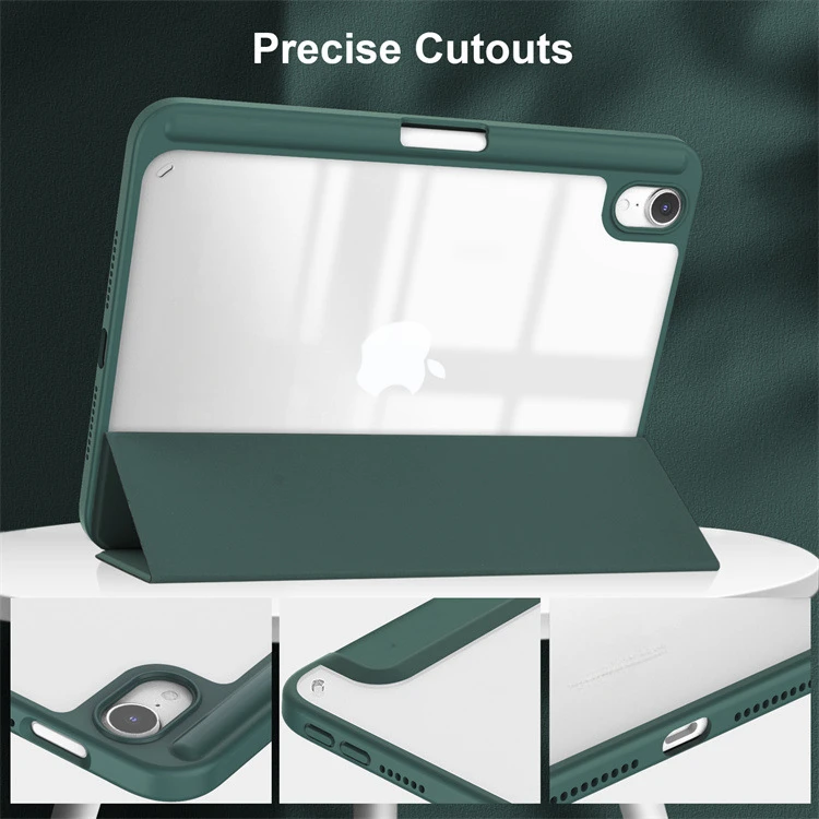 Geeignet für 2021 iPad mini6 Schutzhülle, iPad9 AIR5 magnetisch integrierte Anti-Drop-Pro11-Lederhülle. – Detail 4