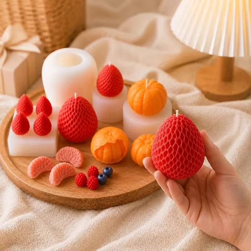 3D Realistic Strawberry & Mand - огляд і ціна Soap Making At Home