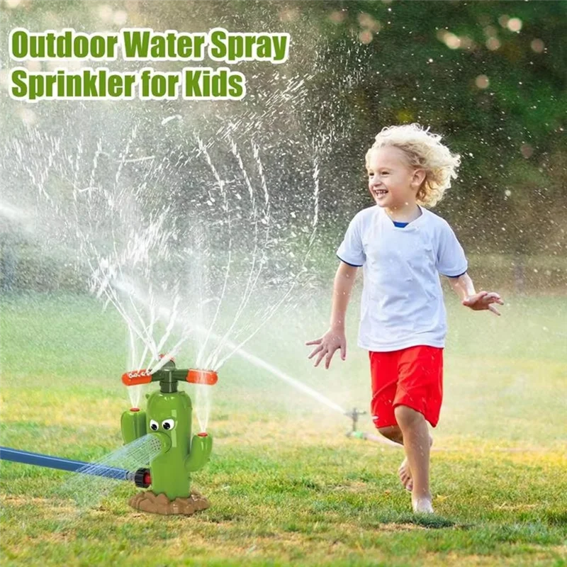 

Cactus Cartoon Sprinkler Forchildren Outdoor Water Atomizer Toy Yard Water Toy B-Y79A