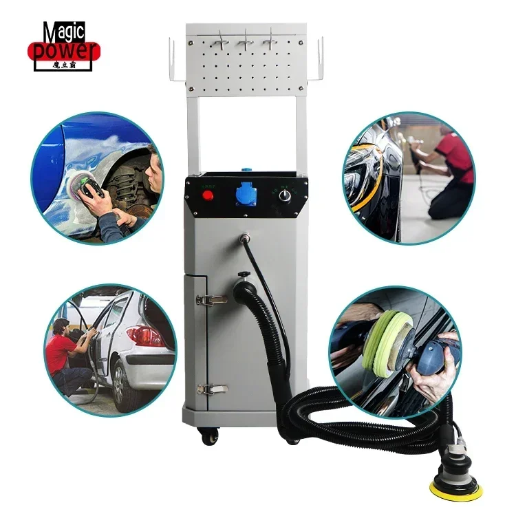 Best mobile Car Primer for Collision Repair dry sander dust free car sanding machine