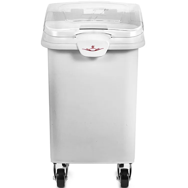 Food Container Cereal Grain Organizer Box 80kg/21 gallon Rice   Storage for Storing Rice Flour Dry Food