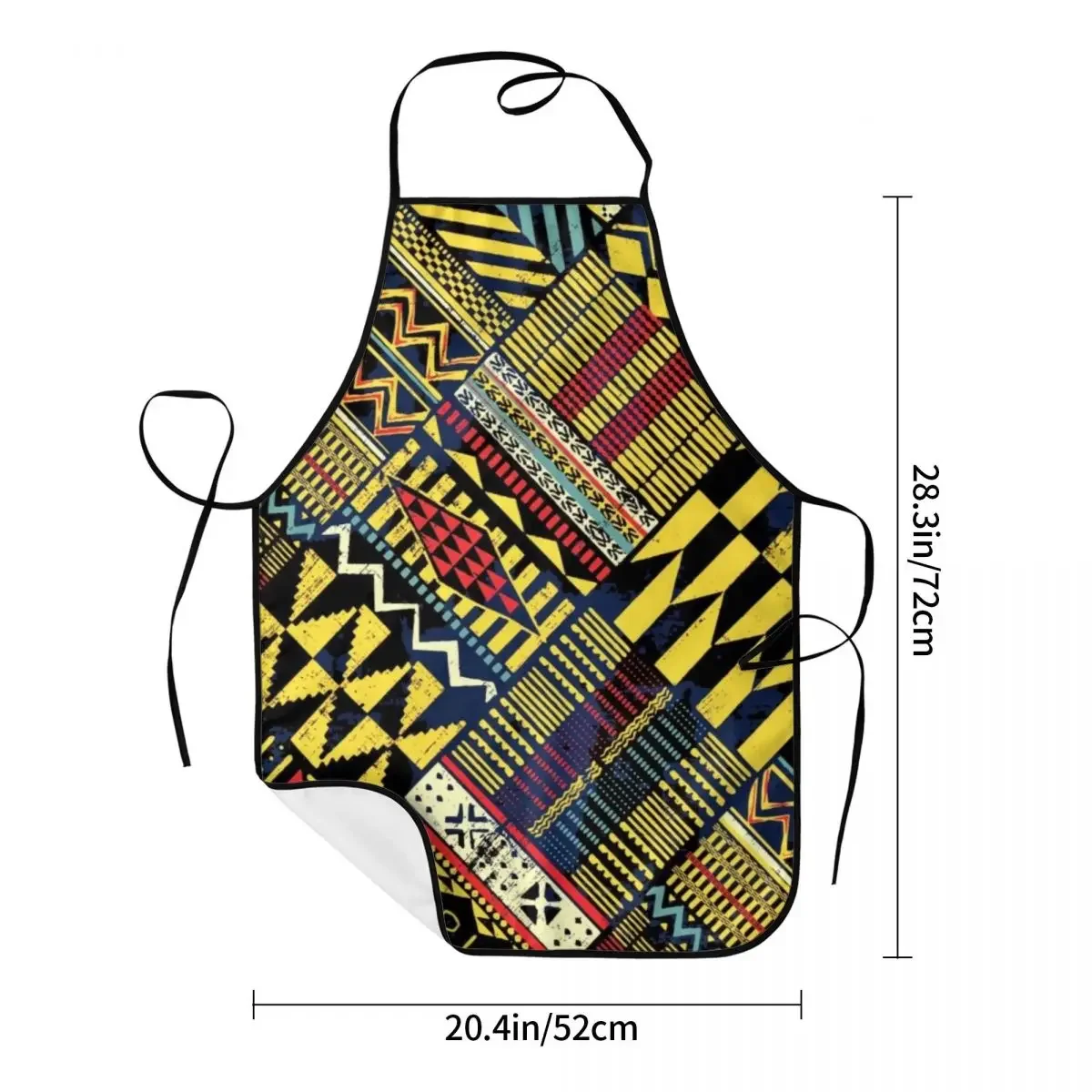 Patchwork Kitenge Ankara Nigeria Kitchen Chef Cooking Baking Apron Men Women African Style Design Tablier Cuisine for Painting