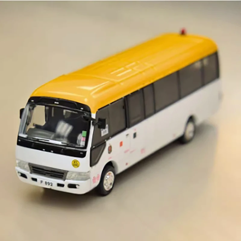 1:76 Scale Coaster B59 FSD19 Fire Truck F892 Simulation Alloy Car Model FSD19 Hobby Collection Gift Souvenir Decoration